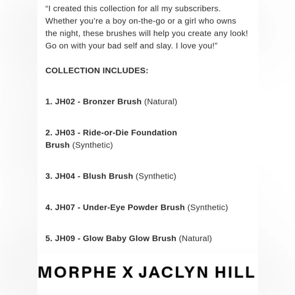 Morphe X Jaclyn Hill morphe jaclyn